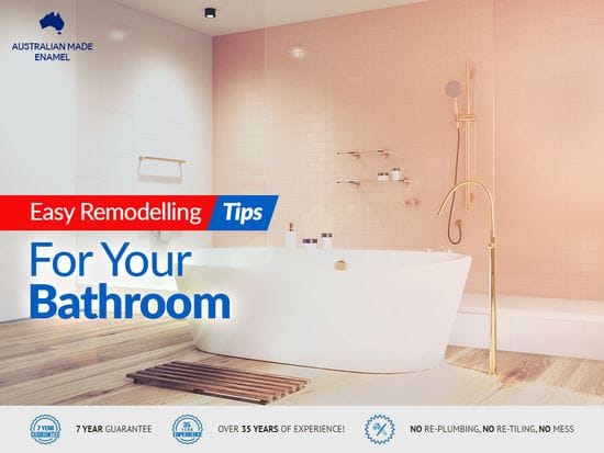Easy Remodeling Tips For Your Bathroom